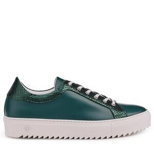 Tiannia Barnes Men's Billy Leather Low Top Sneaker Size 41 US 7.5 $350